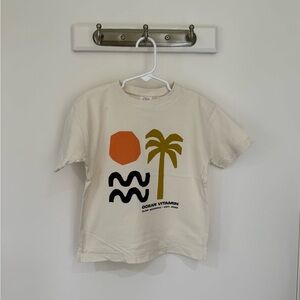 Zara Ocean Vitamin Tee 4-5 Years